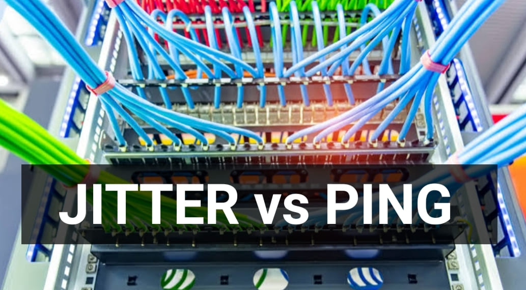 Jitter vs ping